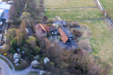 Barthelsmühle à le quartier Minderslachen in Kandel dans le département Rhénanie-Palatinat, Allemagne hors des airs