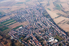 Quartier Heiligenstein in Römerberg dans le département Rhénanie-Palatinat, Allemagne d'un drone