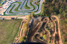 Photographie aérienne de Piste de karting Walldorf à Walldorf dans le département Bade-Wurtemberg, Allemagne
