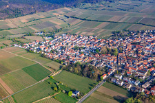 Vue aérienne de Au vignoble, Mühltalstr à Deidesheim dans le département Rhénanie-Palatinat, Allemagne