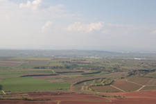 Photographie aérienne de Rhin à Nierstein à Nierstein dans le département Rhénanie-Palatinat, Allemagne