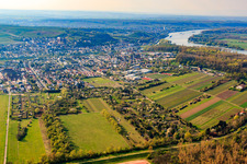 Enregistrement par drone de Oppenheim dans le département Rhénanie-Palatinat, Allemagne