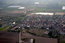 Photographie aérienne de Quartier Heuchelheim in Heuchelheim bei Frankenthal dans le département Rhénanie-Palatinat, Allemagne