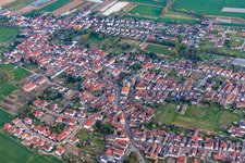 Photographie aérienne de Gaustr à le quartier Geinsheim in Neustadt an der Weinstraße dans le département Rhénanie-Palatinat, Allemagne