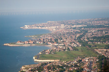 Birchington-on-Sea dans le département Angleterre, Grande Bretagne hors des airs