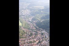 Ottange dans le département Moselle, France d'en haut