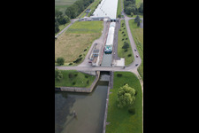 Kœnigsmacker dans le département Moselle, France hors des airs