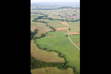 Photographie aérienne de Beyren-lès-Sierck dans le département Moselle, France