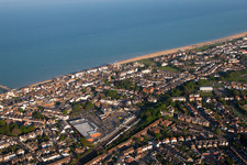 Vue oblique de Deal dans le département Angleterre, Grande Bretagne