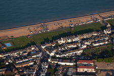 Deal dans le département Angleterre, Grande Bretagne vu d'un drone