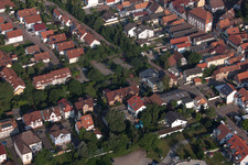 Photographie aérienne de Bismarckstr à Kandel dans le département Rhénanie-Palatinat, Allemagne