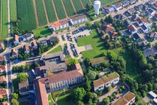 Vue aérienne de Clinique Asklépios à Kandel dans le département Rhénanie-Palatinat, Allemagne