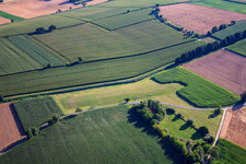 Photographie aérienne de Aérodrome modèle à Oberotterbach dans le département Rhénanie-Palatinat, Allemagne