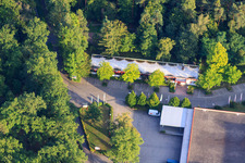 Meubles Gilb à Herxheim bei Landau dans le département Rhénanie-Palatinat, Allemagne hors des airs