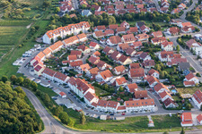 Vue aérienne de Quartier Helmut-Braun-Ring à Rülzheim dans le département Rhénanie-Palatinat, Allemagne