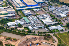 Vue aérienne de APL Automotive Testing Technology Landau GmbH à Landau in der Pfalz dans le département Rhénanie-Palatinat, Allemagne