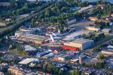 Vue aérienne de Musée de la technologie Speyer à Speyer dans le département Rhénanie-Palatinat, Allemagne