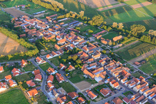 Photographie aérienne de À Sonnenberg à Herxheimweyher dans le département Rhénanie-Palatinat, Allemagne