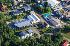 Vue oblique de WiCo Production GmbH à Rheinzabern dans le département Rhénanie-Palatinat, Allemagne