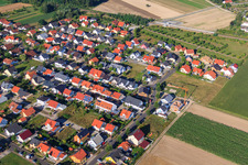 Vue aérienne de Sur la Römerstr à Rheinzabern dans le département Rhénanie-Palatinat, Allemagne