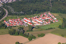 Photographie aérienne de Dans le bec à Wörth am Rhein dans le département Rhénanie-Palatinat, Allemagne
