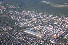 Quartier Rohrbach in Heidelberg dans le département Bade-Wurtemberg, Allemagne vu d'un drone