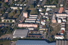 Vue aérienne de Quartier Rohrbach in Heidelberg dans le département Bade-Wurtemberg, Allemagne