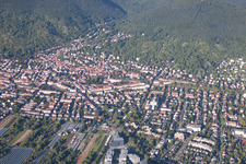 Quartier Handschuhsheim in Heidelberg dans le département Bade-Wurtemberg, Allemagne d'en haut