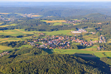 Photographie aérienne de Quartier Ober-Abtsteinach in Abtsteinach dans le département Hesse, Allemagne