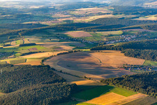 Vue aérienne de Mossauer Höhe à Erbach dans le département Hesse, Allemagne