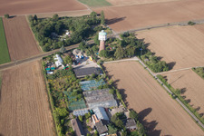 Vue aérienne de Château d'eau, Centre de bonsaï Heidelberg à le quartier Wieblinger-Flur in Heidelberg dans le département Bade-Wurtemberg, Allemagne