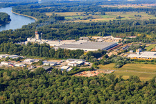 Image drone de Zone industrielle sud à Speyer dans le département Rhénanie-Palatinat, Allemagne