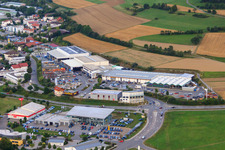 Vue aérienne de Kömpf Construction Center GmbH à Calw dans le département Bade-Wurtemberg, Allemagne