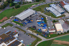 Image drone de Centre de recyclage et service de conteneurs KÖMPF à Calw dans le département Bade-Wurtemberg, Allemagne