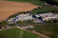 Mühlackerstraße, entreprise Kömpf à le quartier Darmsheim in Sindelfingen dans le département Bade-Wurtemberg, Allemagne d'un drone
