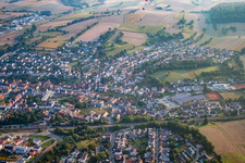 Quartier Jöhlingen in Walzbachtal dans le département Bade-Wurtemberg, Allemagne hors des airs