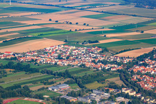 Photographie aérienne de Nouvelle zone de développement Höhenweg à Kandel dans le département Rhénanie-Palatinat, Allemagne