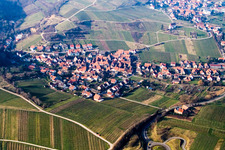 Quartier Gleishorbach in Gleiszellen-Gleishorbach dans le département Rhénanie-Palatinat, Allemagne d'un drone