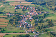 Du sud à Gundershoffen dans le département Bas Rhin, France
