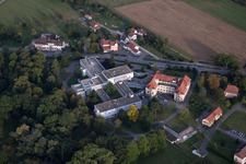 Morsbronn-les-Bains dans le département Bas Rhin, France vue du ciel