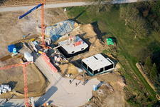 Image drone de Nouvelle zone de développement Am Höhenweg à Kandel dans le département Rhénanie-Palatinat, Allemagne