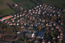 Lembach dans le département Bas Rhin, France hors des airs