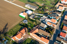 Saarstrasse NW à Kandel dans le département Rhénanie-Palatinat, Allemagne hors des airs