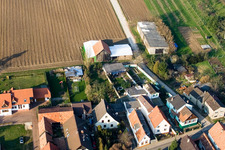 Saarstraße NW à Kandel dans le département Rhénanie-Palatinat, Allemagne d'en haut