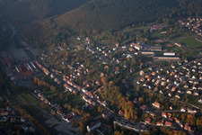 Niederbronn-les-Bains dans le département Bas Rhin, France d'en haut
