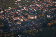 Niederbronn-les-Bains dans le département Bas Rhin, France vue du ciel