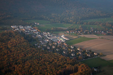Drachenbronn-Birlenbach dans le département Bas Rhin, France d'en haut