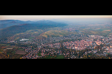 Image drone de Wissembourg dans le département Bas Rhin, France