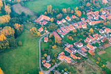 Quartier Altenstadt in Wissembourg dans le département Bas Rhin, France d'un drone