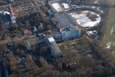 Enregistrement par drone de Quartier Oggersheim in Ludwigshafen am Rhein dans le département Rhénanie-Palatinat, Allemagne